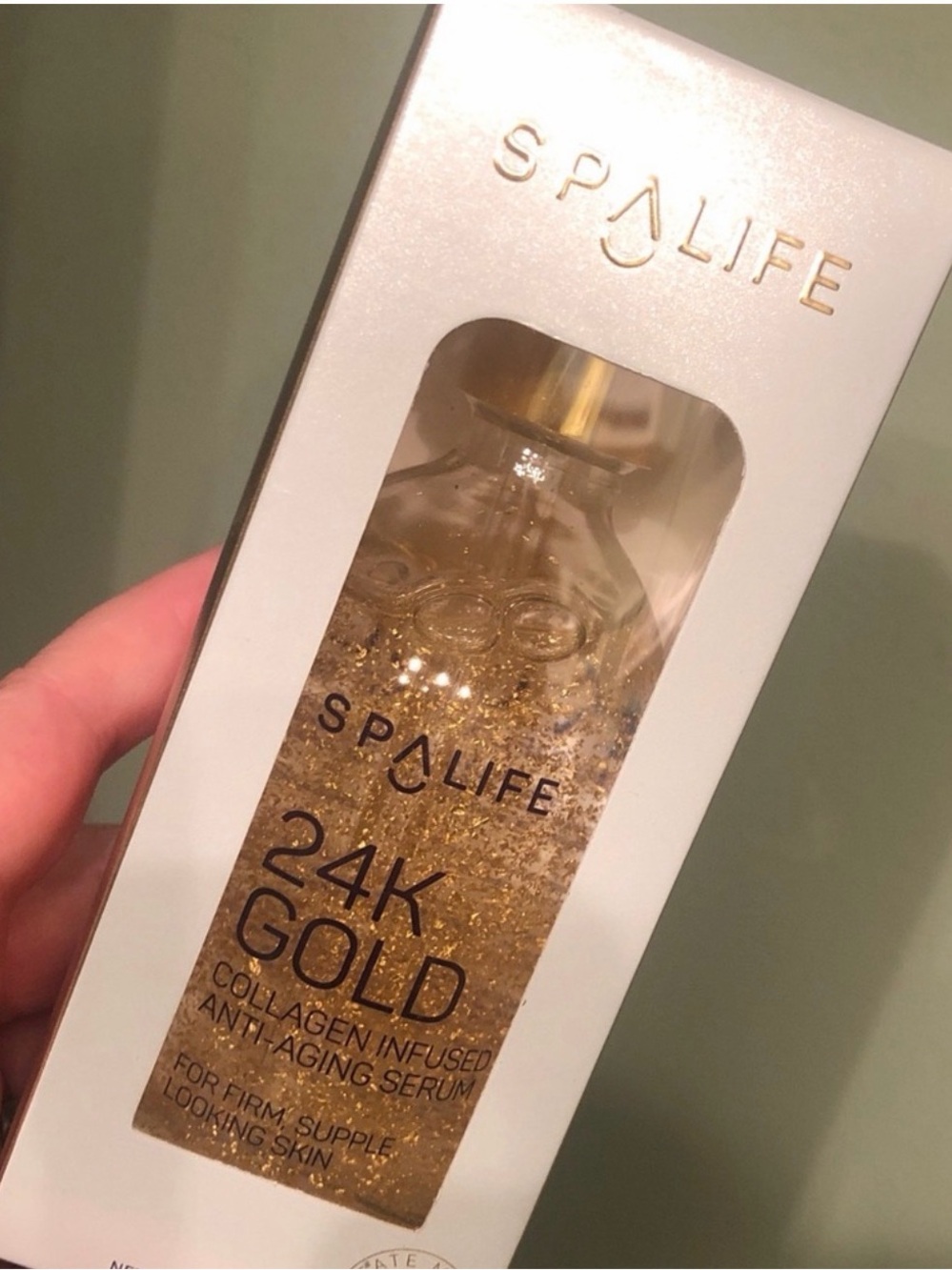 Spalife 24K Gold Collagen-Infused Anti-Aging Serum - brand new In packaging